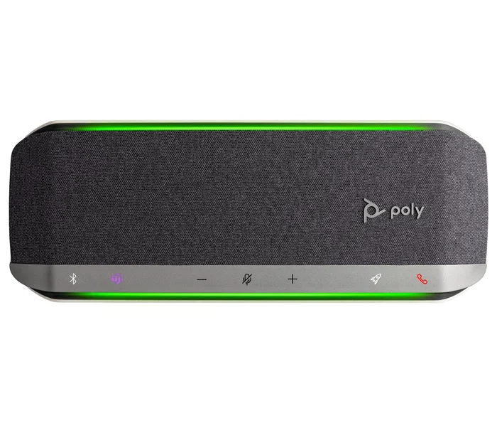 Poly Sync 40-M Altavoz manos libres Bluetooth y USB, Plata