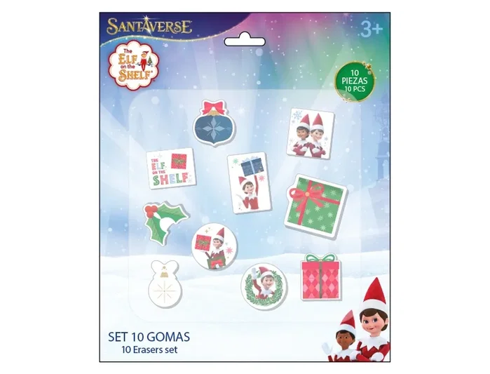 Safta Goma de borrar Santaverse blíster de 10 unidades Safta Goma de borrar Santaverse blíster de 10 unidades