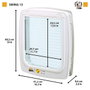 Ferplast Puerta Swing 15 Tunnel Blanca