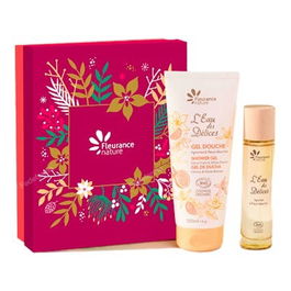 FLEURANCE NATURE Cofre Cítrico Y Flores Blancas Perfume + Gel Ducha Set Regalo Mujer 50ml + 200ml