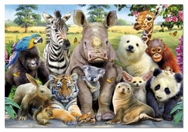 Educa Borrás Puzzle Foto de Clase Selfie de 1000 Piezas
