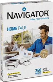 NAVIGATOR Home Pack Caja de 12 Paquetes de Papel A4 80g de 150 Hojas