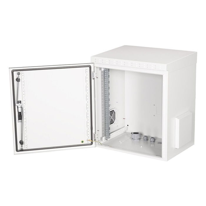 ROLINE 19 Pulgadas Bastidor de Pared 12U, 600 x 450 mm, IP55, Gris