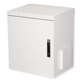 ROLINE 19 Pulgadas Bastidor de Pared 12U, 600 x 450 mm, IP55, Gris