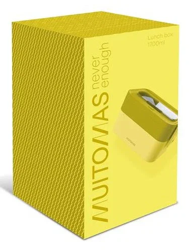Muitomas Lunch Box Large Amarillo