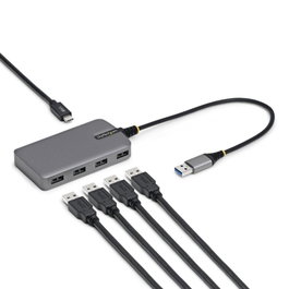 Startech Hub USB 3.2 Gen 1 Type-A 5 Puertos 5000 Mbit/s Gris