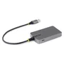 StarTech Hub USB 3.2 Gen 1 5G4AC-USB-A-HUB - 4 Puertos USB-A 5Gbps con Alimentación USB-C Auxiliar, Plug & Play, Gris - Compatible con Windows, macOS, Linux, ChromeOS