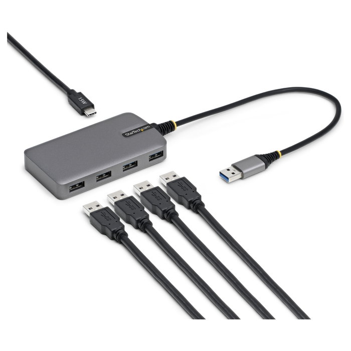 StarTech.com Hub USB-A de 4 Puertos 5Gbps Gris