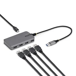 Startech Hub USB 3.2 Gen 1 Type-A 5 Puertos 5000 Mbit/s Gris