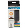 Be Mix Batería Solar 4 en 1, Power Bank 10000 mAh con Carga Solar, 3 Entradas, 4 Salidas (USB-A, USB-C, Micro-USB, Lightning) y Linterna LED