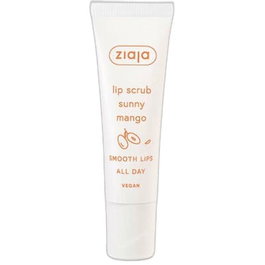 Ziaja Exfoliante Labial de Azúcar Sunny Mango - 12 ml - Vegano - Suaviza y Alisa Labios Agrietados