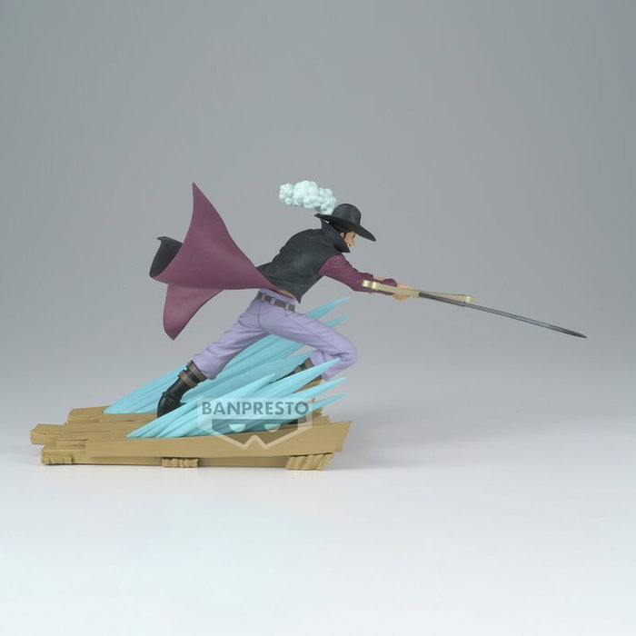 BANPRESTO Figura Dracule Mihawk Senkozekkei One Piece 12cm +15 años BANPRESTO Figura Dracule Mihawk Senkozekkei One Piece 12cm +15 años