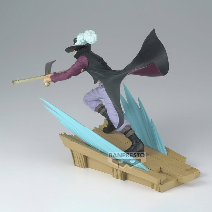 BANPRESTO Figura Dracule Mihawk Senkozekkei One Piece 12cm +15 años BANPRESTO Figura Dracule Mihawk Senkozekkei One Piece 12cm +15 años
