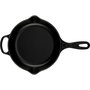 Le Creuset Sartén para asar y servir de hierro fundido, 23 cm, Negro