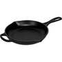 Le Creuset Sartén para asar y servir de hierro fundido, 23 cm, Negro