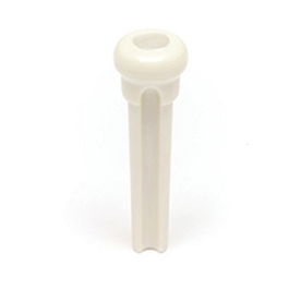 GRAPHTECH Tusq Bridge Pins 4Mm White / Mother-Of-Pearl Dot (6 Pcs) para Guitarra Acústica con Mejor Respuesta y Armónicos