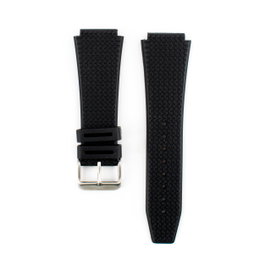 Tommy Hilfiger Correa de Silicona Negra 20mm
