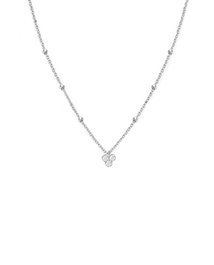 Rosefield TOC Necklace with Triple Crystals Silve JTNTS-J442