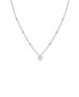 Rosefield TOC Necklace with Triple Crystals Silve JTNTS-J442