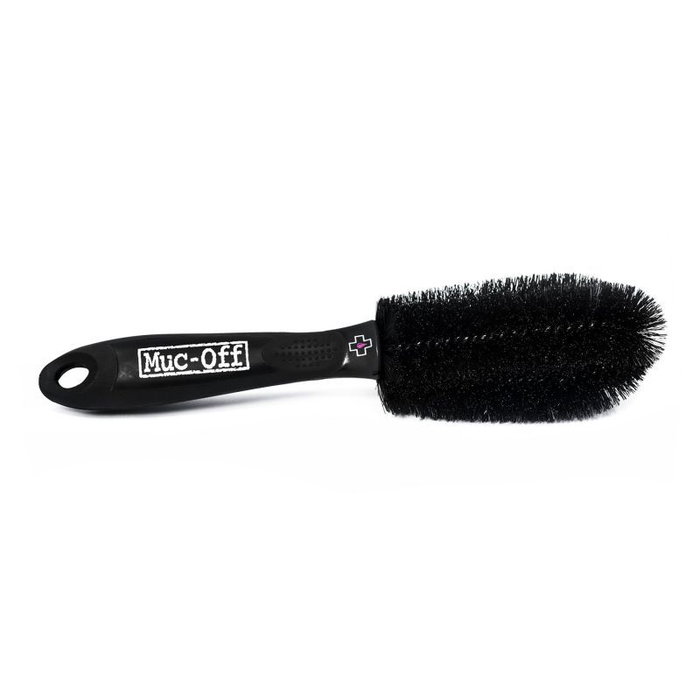 Muc-Off Cepillo para ruedas y componentes de bicicleta con mango de doble densidad y cerdas de nylon