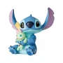 Enesco Figuras Disney Lilo & Stitch - Figura de Stitch con Muñeca de Resina Decorativa 6002187