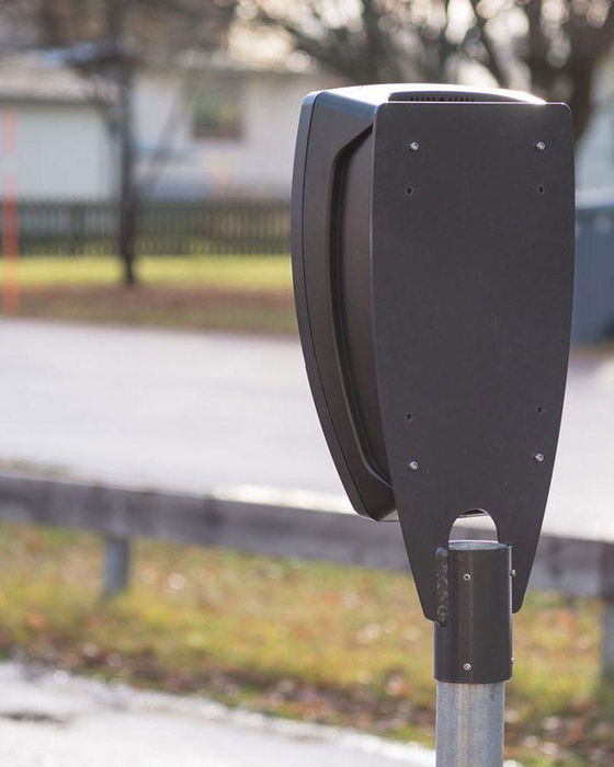 Next Green Soporte Cargador Poleplate 225 Z para Tubo 60mm, Compatible Zaptec PRO/GO, Garo Entity PRO, Acero Sueco