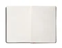 Antartik Cuaderno A4 Negro y Rojo Tapa Dura con Gomilla, 100 Hojas Rayadas 80gr FSC