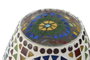 DKD Home Decor Lámpara de Sobremesa de Cristal Mosaico Multicolor