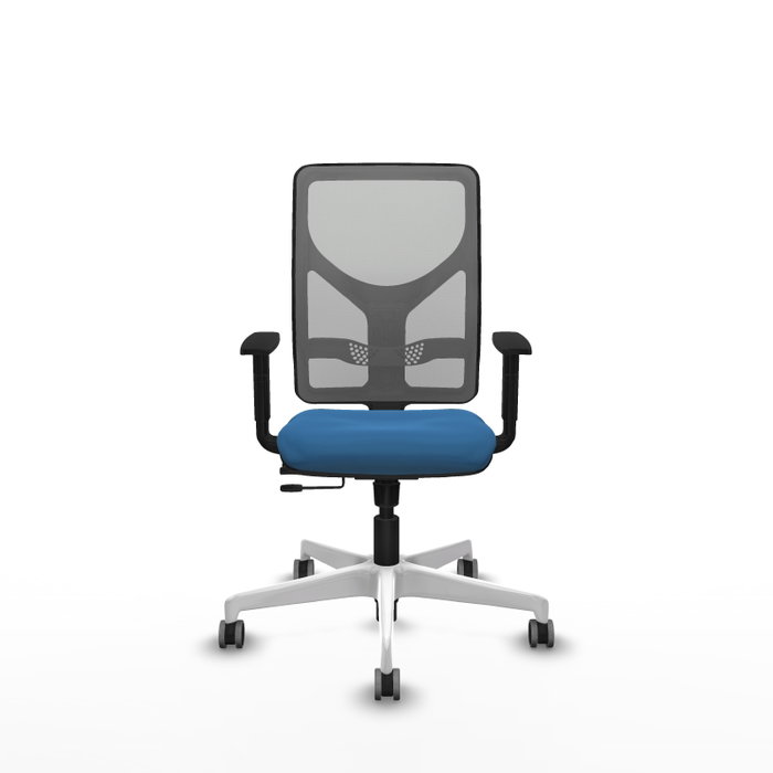PIQUERAS Y CRESPO Silla de oficina Motilla Azul claro y Gris PIQUERAS Y CRESPO Silla de oficina Motilla Azul claro y Gris