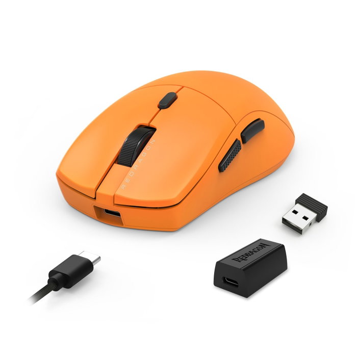 Redragon M919OB-ULT SPARDA Ratón Gaming Inalámbrico Naranja Redragon M919OB-ULT SPARDA Ratón Gaming Inalámbrico Naranja