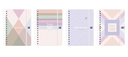 Agenda Escolar (2026-27) Oxford Cute Wire-O Tapa Extradura Con Goma A5 D/P Surtido (4 Mod.)