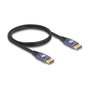 DeLOCK Cable DisplayPort 8K 60 Hz 5 m Lila Metalizado