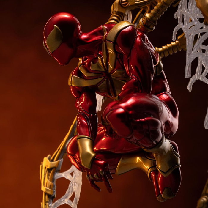 Marvel Estatua Art Scale Deluxe 1/10 Spider-man Iron Armor Comics (CCXP Exclusive 2024) 24 cm