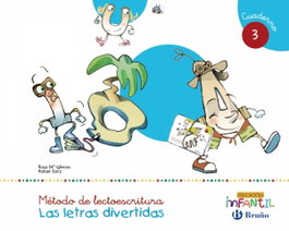 BRUÑO, Letras Divertidas Cuaderno 3 (4 años) - 2016