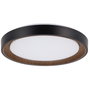 Plafón LED Decorativo 36W CCT 3000-6000ºK Negro