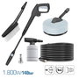 Koma Tools Hidrolimpiadora HL-1800 1.800 W 150 Bar con Manguera 5 m y Accesorios