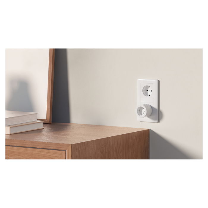 Imou IOT-CE2P-16A-MAT-EU Smart Plug Inalámbrico para Hogar y Oficina, 16A, Control por App, Blanco