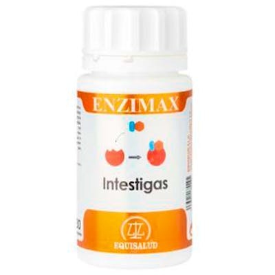 EQUISALUD Intestigas 30 Cápsulas - Complemento Digestivo con Jengibre, Hinojo y Alfa-galactosidasa para Gases EQUISALUD Intestigas 30 Cápsulas - Complemento Digestivo con Jengibre, Hinojo y Alfa-galactosidasa para Gases