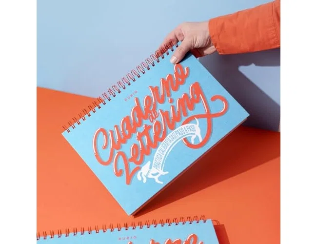 RUBIO Cuaderno Lettering y Caligrafía Sasi Horizontal Espiral