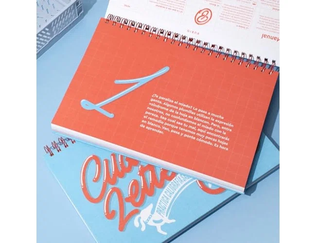 RUBIO Cuaderno Lettering y Caligrafía Sasi Horizontal Espiral