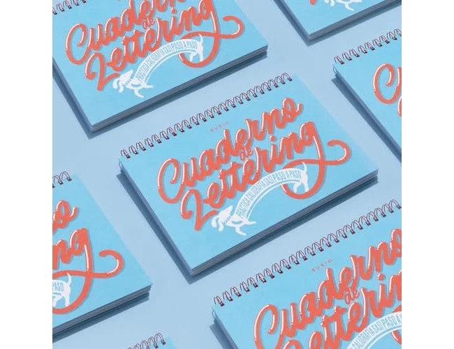 RUBIO Cuaderno Lettering y Caligrafía Sasi Horizontal Espiral