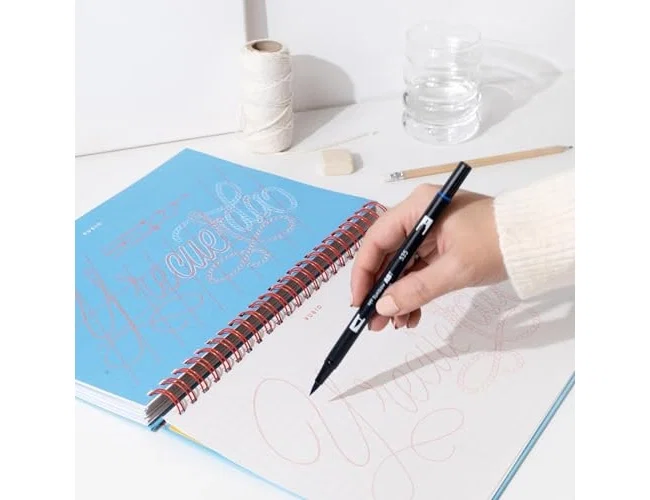RUBIO Cuaderno Lettering y Caligrafía Sasi Horizontal Espiral