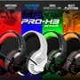 Spirit of gamer Pro H3 Auriculares gaming con micrófono blanco