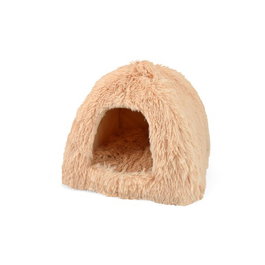 Nayeco Igloo Relax Cama Cueva Melocotón 40x40x35 cm con Cojín Extraíble