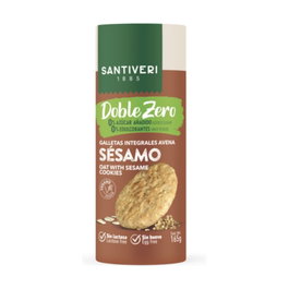 Santiveri Galletas de Sésamo Doble Zero 165g Sin Azúcares Añadidos
