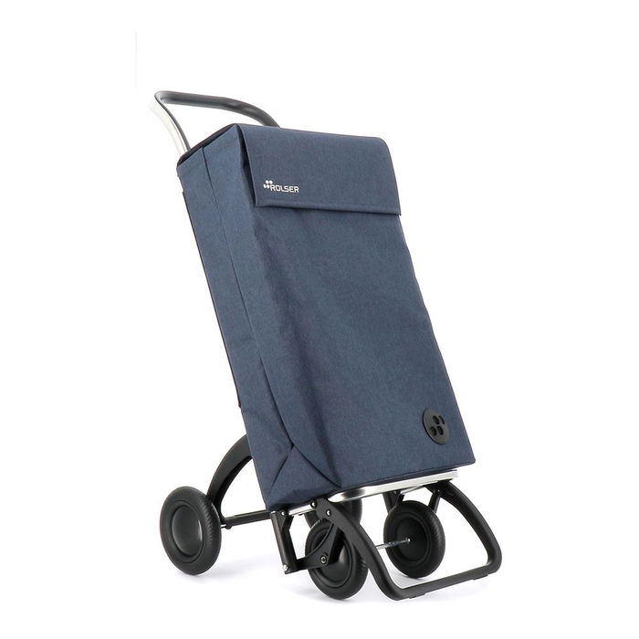 Rolser Carro de la compra sbelta tweed 4.2 marino, 44 L, hasta 50 kg