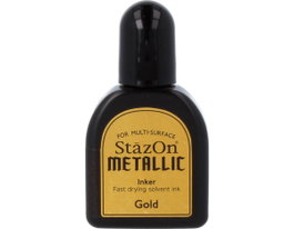 Tsukineko Tinta STAZON Metallic Oro 15ml