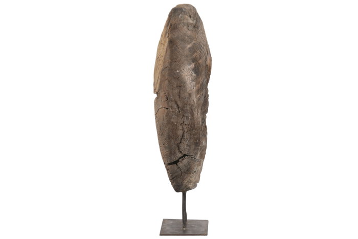 DKD Home Decor Escultura de Madera y Hierro Rueda Vieja 70x22x82 cm DKD Home Decor Escultura de Madera y Hierro Rueda Vieja 70x22x82 cm