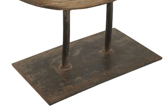 DKD Home Decor Escultura de Madera y Hierro Rueda Vieja 70x22x82 cm DKD Home Decor Escultura de Madera y Hierro Rueda Vieja 70x22x82 cm