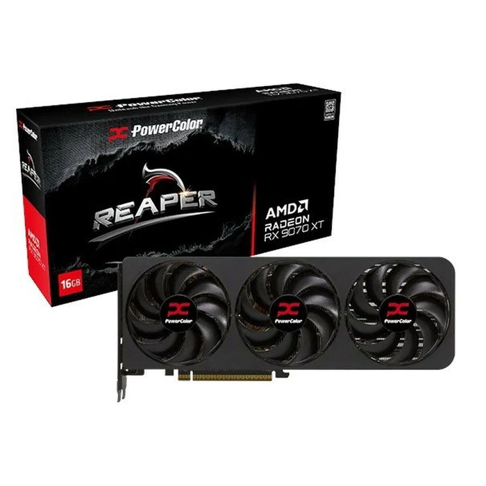 PowerColor Reaper Radeon RX 9070 XT 16GB GDDR6 PowerColor Reaper Radeon RX 9070 XT 16GB GDDR6